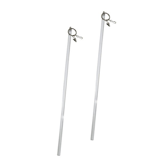 Versailles' 34in Acrylic Drapery Wand (Pair), , alternate image number 2