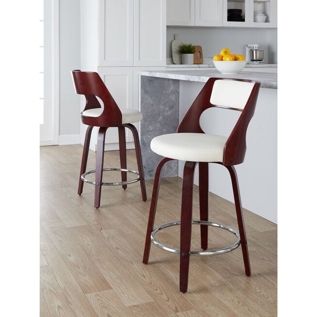 Pino 24 inches Fixed-Height Barstool - Set Of 2, , alternate image number 7