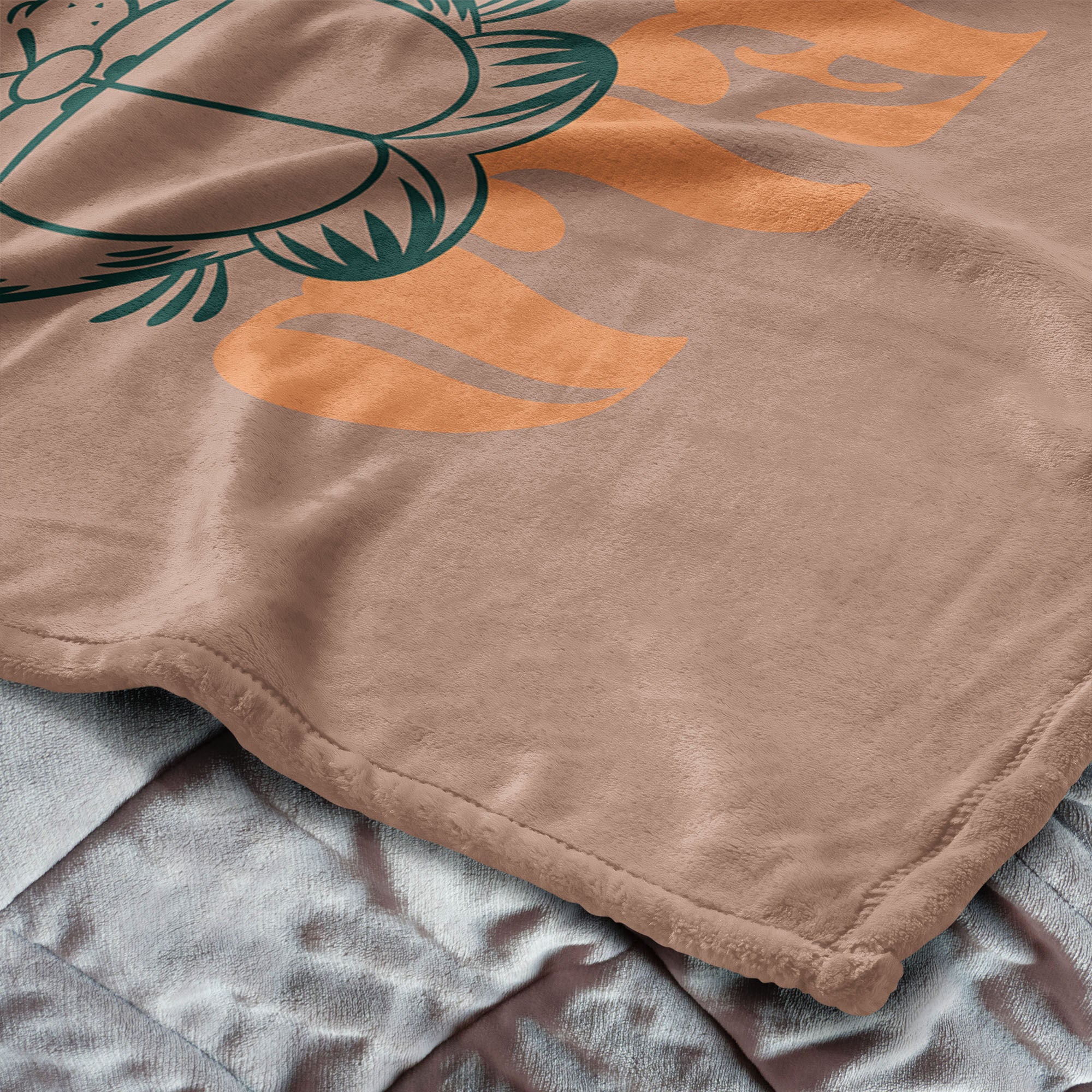 Nickelodeon Garfield Take a Hike Silk Touch Throw Blanket 50x60 Inches, BROWN, alternate image number 4