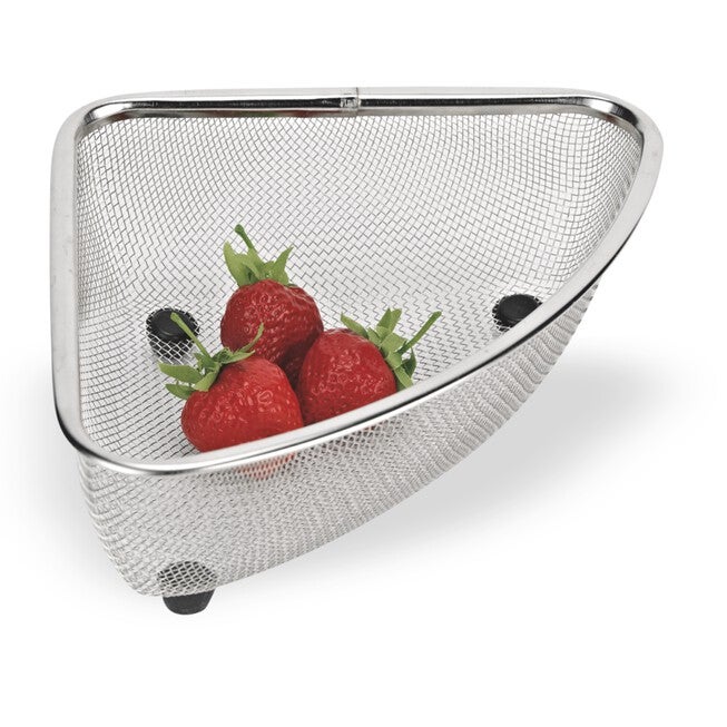 Corner Sink Strainer, Stainless Steel, , alternate image number null