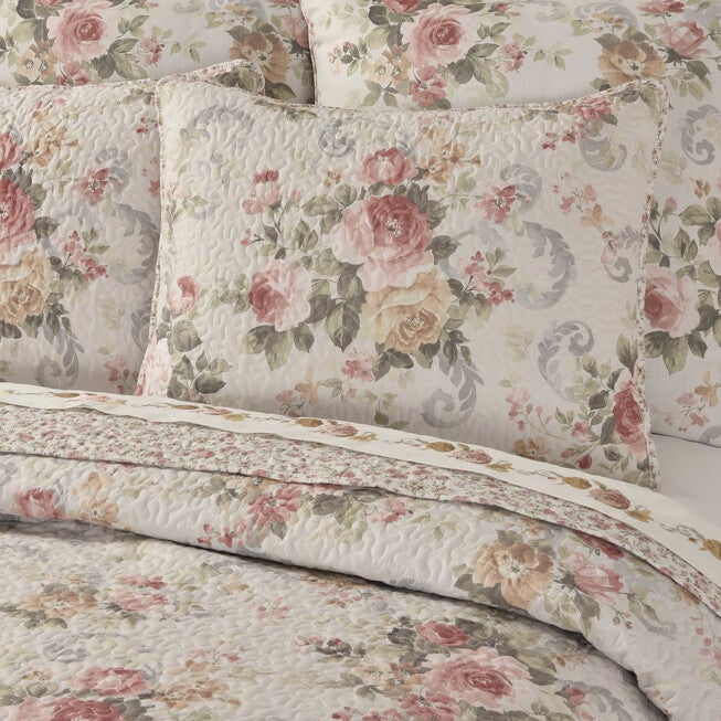 Chablis 3 Piece Quilt Set, ROSE GOLD, alternate image number 2