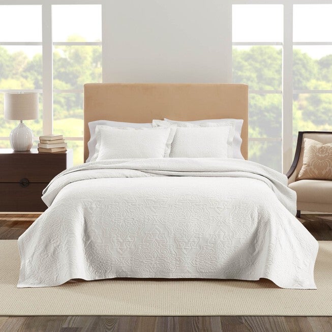 Raphaela European Matelassé Coverlet Set, , on-hover image number 1