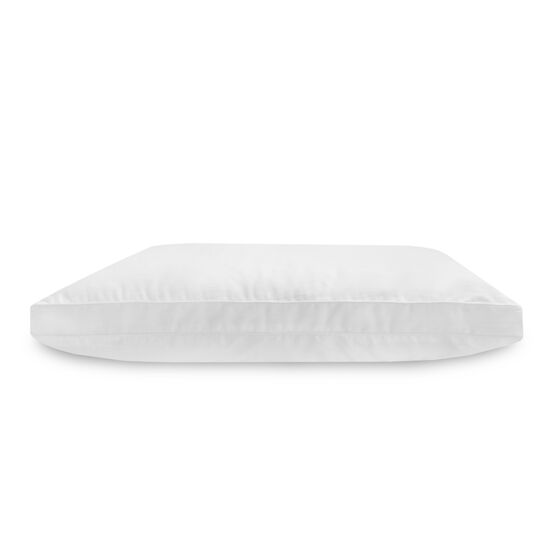 SensorPEDIC Low Profile Jumbo Fiber Bed Pillow for Stomach Sleepers - 2 Pack, , alternate image number null