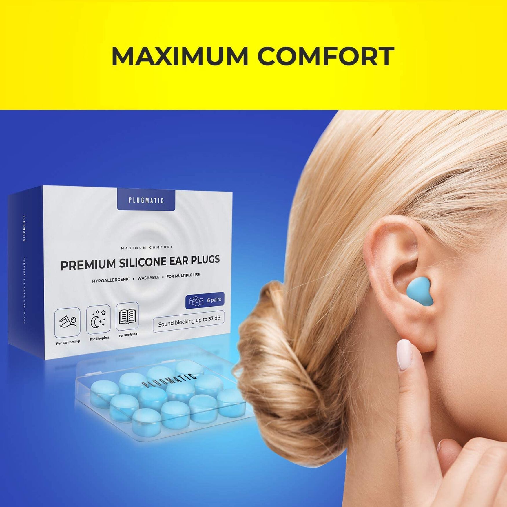 Ear Plugs (Blue), , alternate image number 2