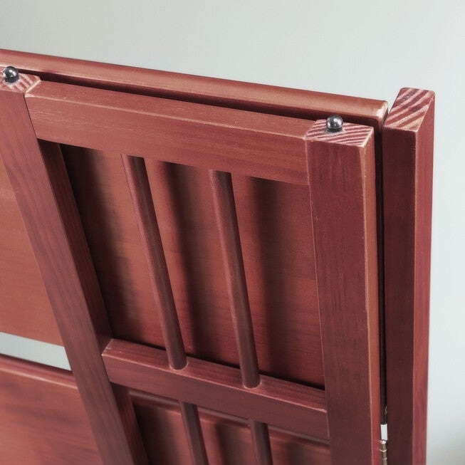 3-Shelf Folding Bookcase 14 inches Wide-Walnut, , alternate image number 11