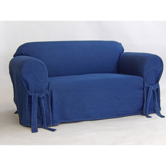 Heavy Denim 1-Pc. Slipcover , , alternate image number null