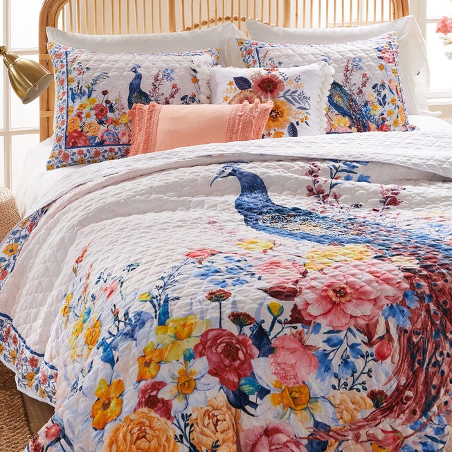 Greenland Home Fashions Huntington Finely Stitched Quilt Set, GOLD, alternate image number null