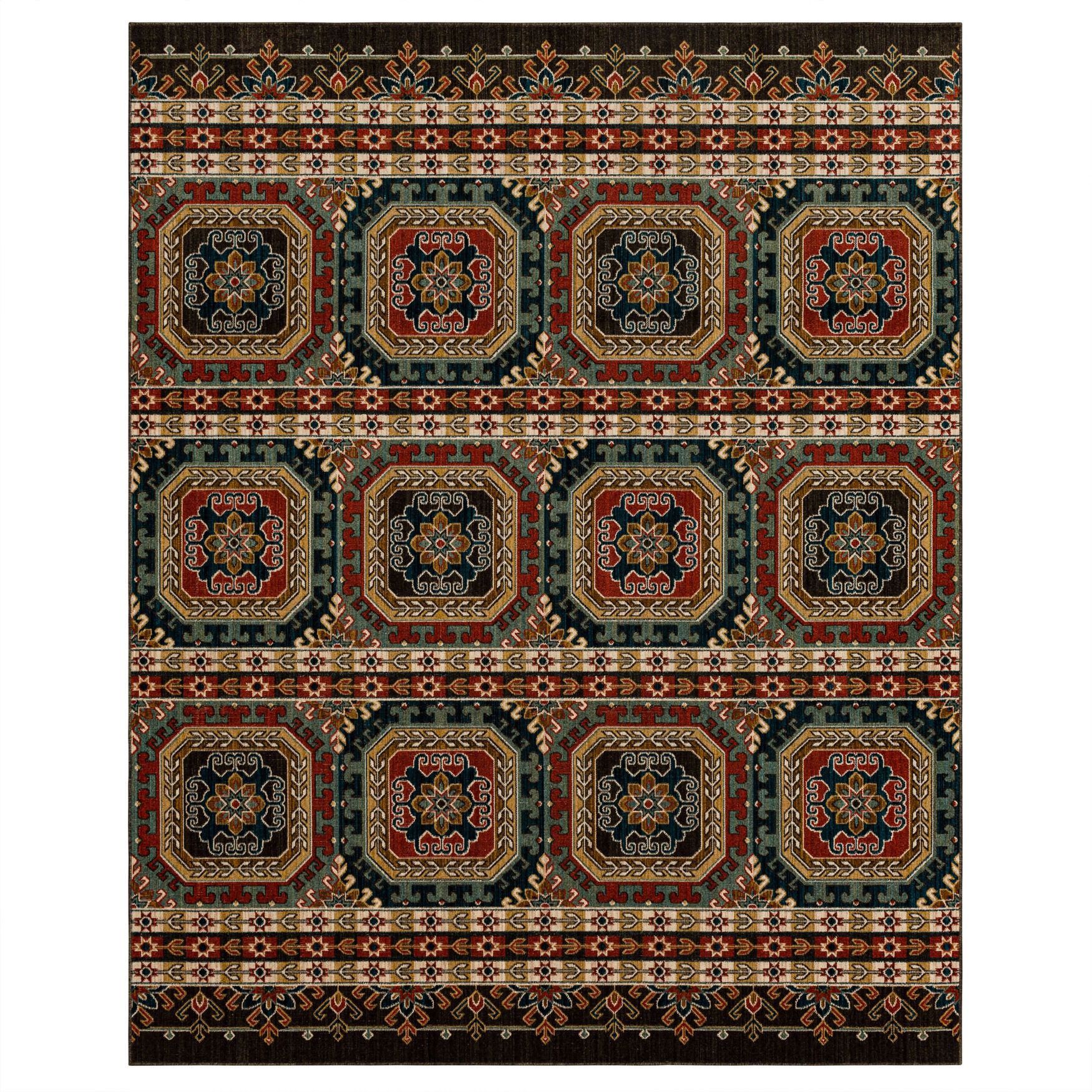 Neecharles Area Rug, BLUE, hi-res image number 0