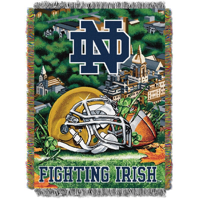 Notre Dame HFA Throw, MULTI, hi-res image number null