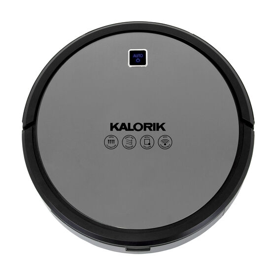 Kalorik Home Ionic Pure Air Smart Robot Vacuum, Black and Gray, , alternate image number null