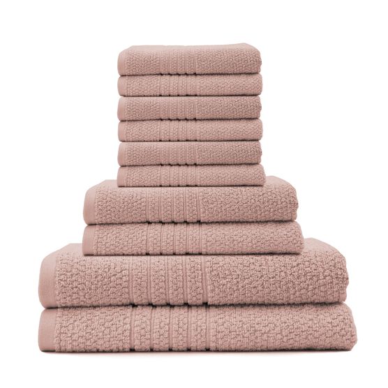 Softee 10 Pc Towel Set 10 Pc Towel Set, BISQUE, hi-res image number null