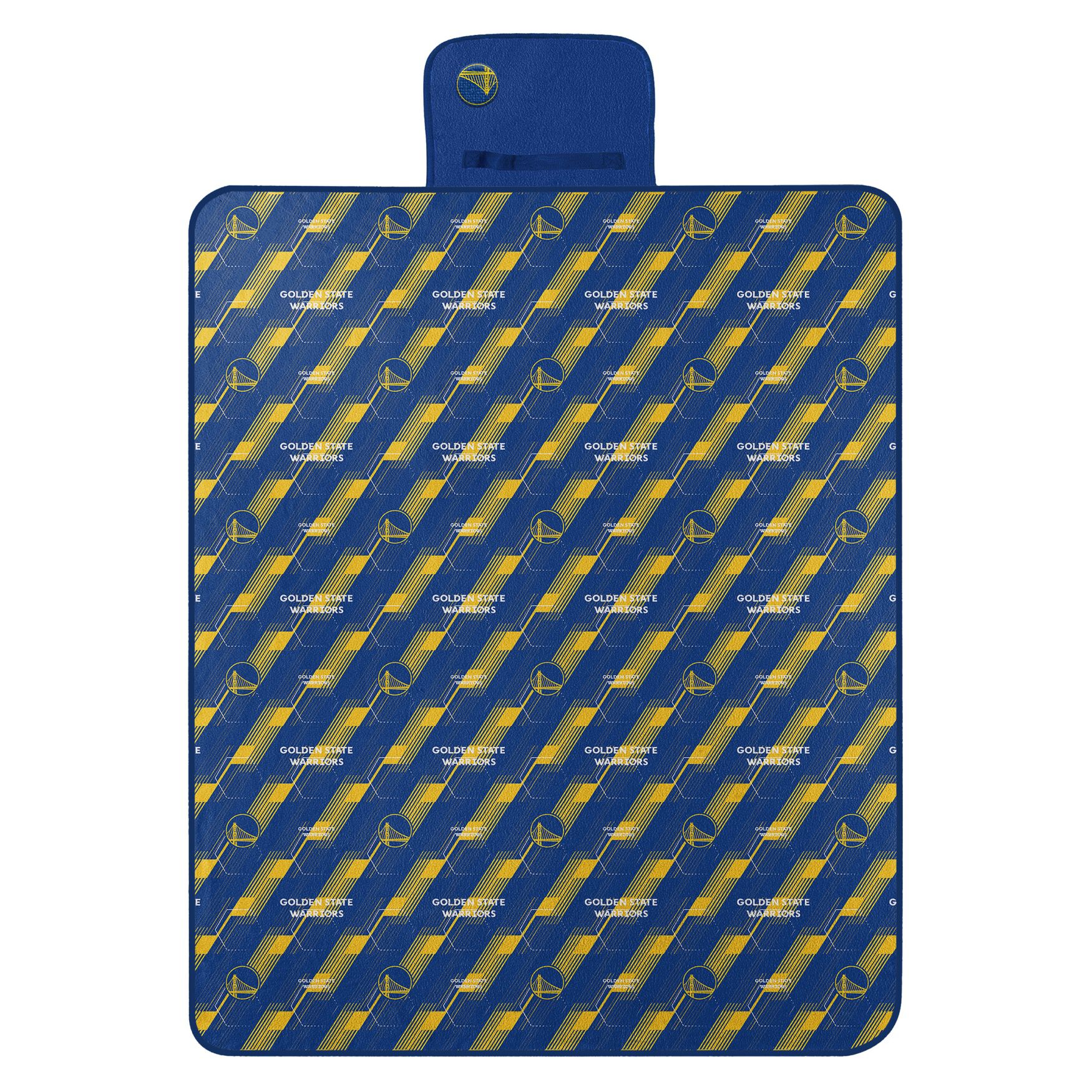 Warriors Hex Stripe Picnic Blanket, MULTI, hi-res image number 0