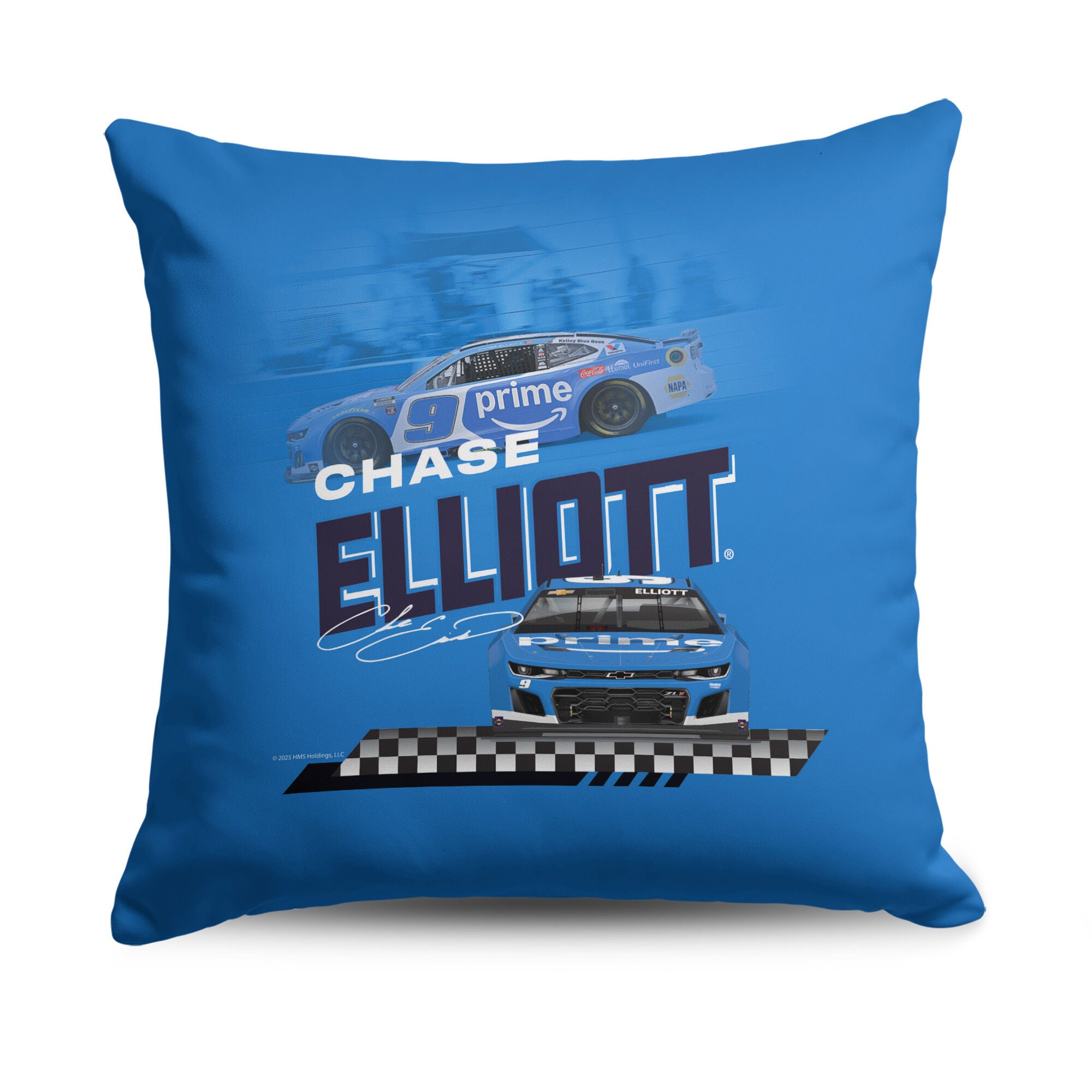NASCAR Throw Pillow 18x18 inches, CHASE ELLIOTT, hi-res image number 0