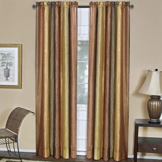 Ombre Window Curtain Panel, AUTUMN, hi-res image number null