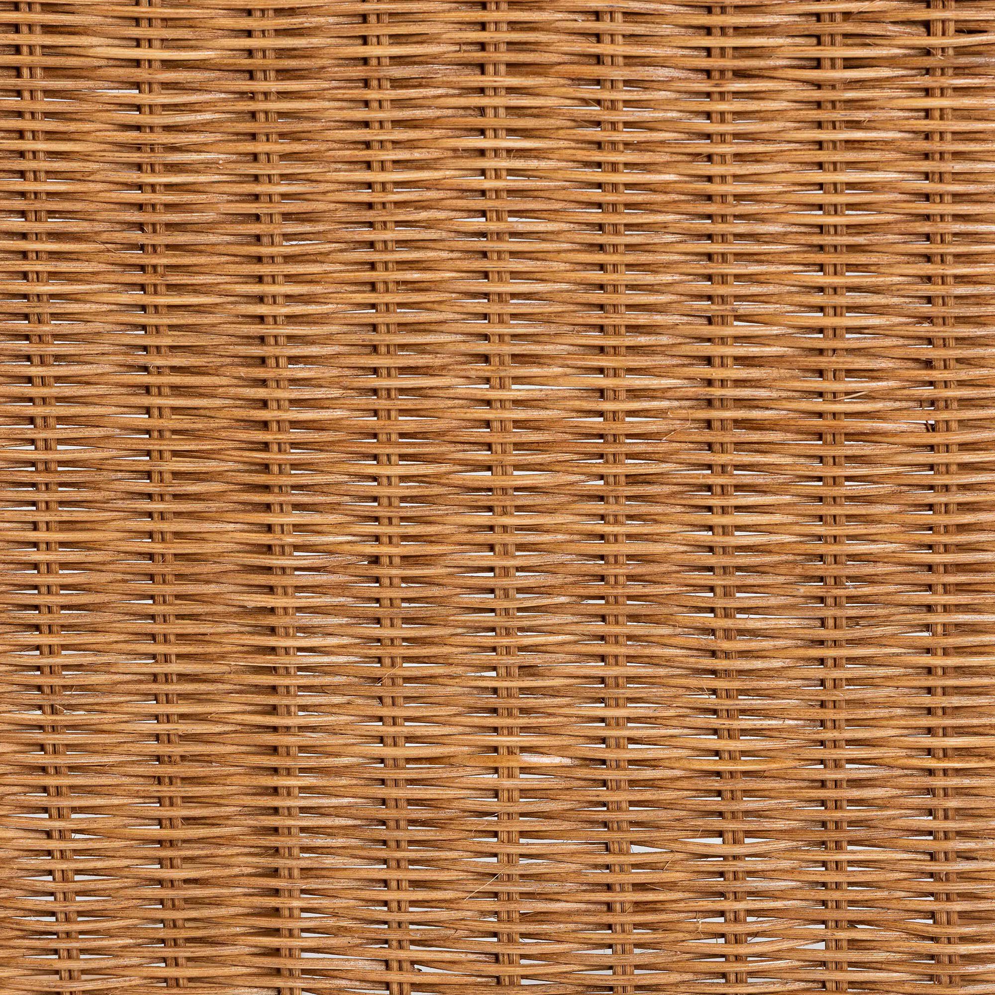Modesta Natural Rattan Accent Bench, HONEY, alternate image number 5