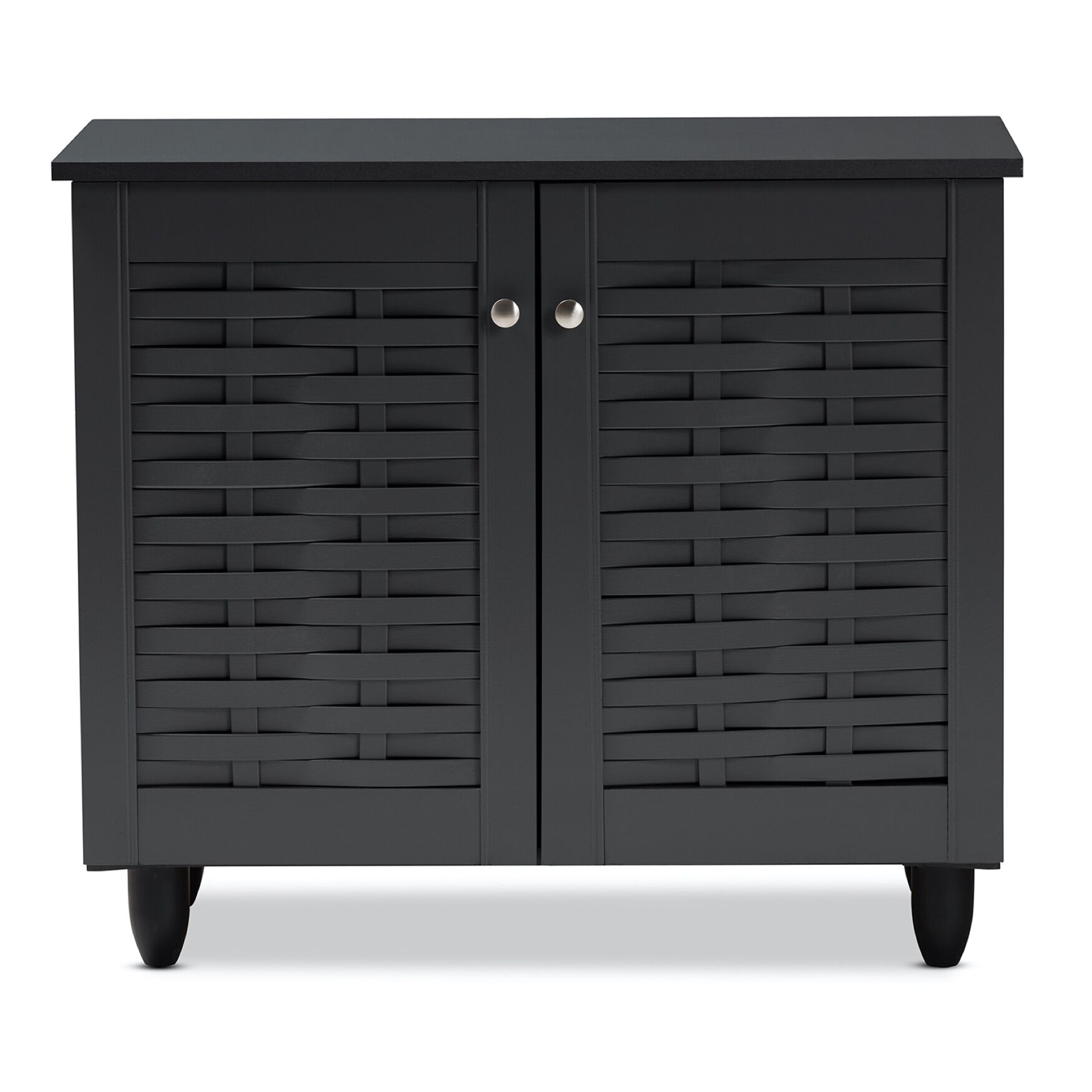 Winda 2-Door Wooden Entryway Shoe Storage Cabinet Furniture, , alternate image number 2