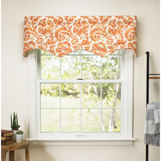 Boxtree Bright Jacobean Floral, ORANGE, hi-res image number 0