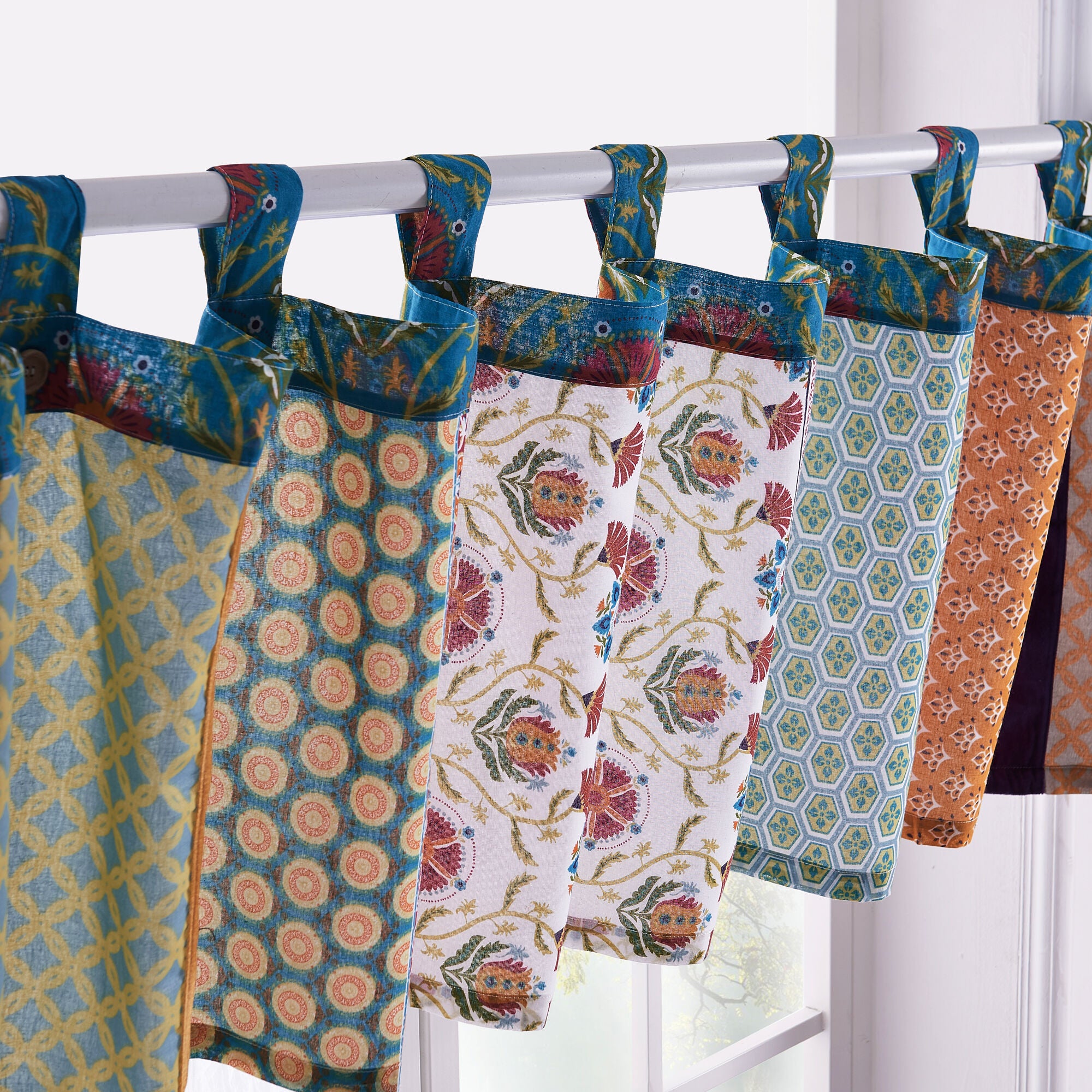 Thalia Window Valance Curtains, Tango, TANGO, alternate image number 4