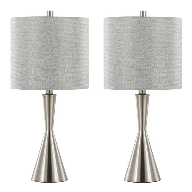 Gemma 23 inches Metal Table Lamp - Set Of 2, , on-hover image number null