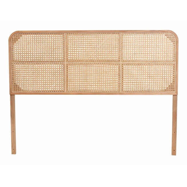 Lainer Modern Bohemian Bamboo Queen Size Headboard, , on-hover image number 1