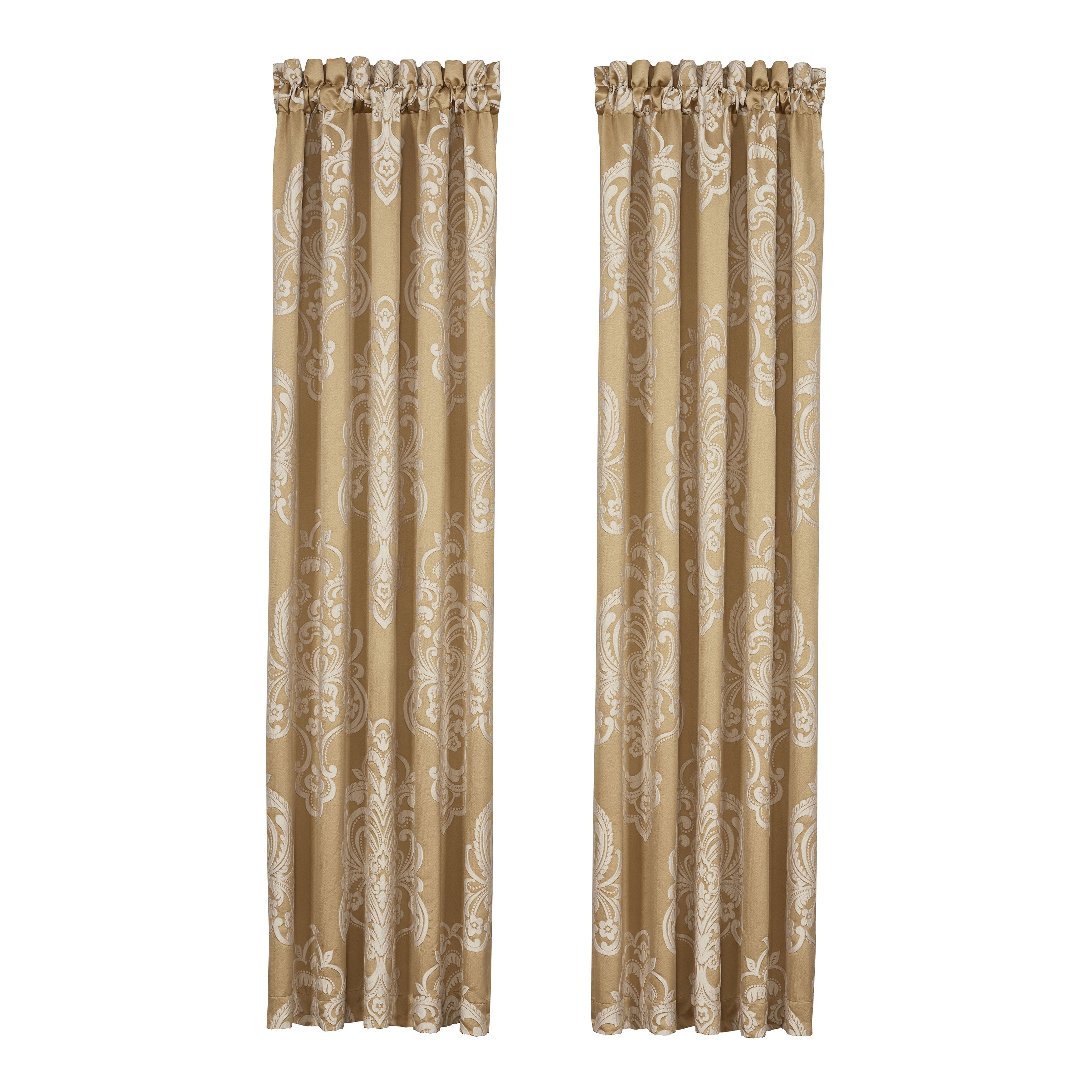Potenza 84 Inch Window Panel Pair, GOLD, alternate image number 2