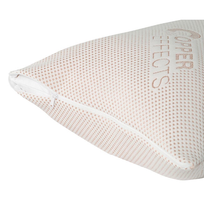All-In-One Copper Effects Antimicrobial Pillow Protector 2-Pack, Standard/Queen, , on-hover image number 1