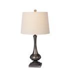 28" Silver Metal Table Lamp, , on-hover image number null