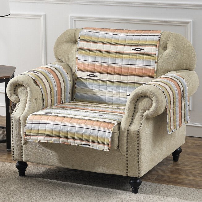 Painted Desert Arm Chair Furniture Protector, ROSE, hi-res image number null