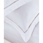 Luxury Hotel Hemstitch White 14" Drop Bed Skirt, , on-hover image number 1