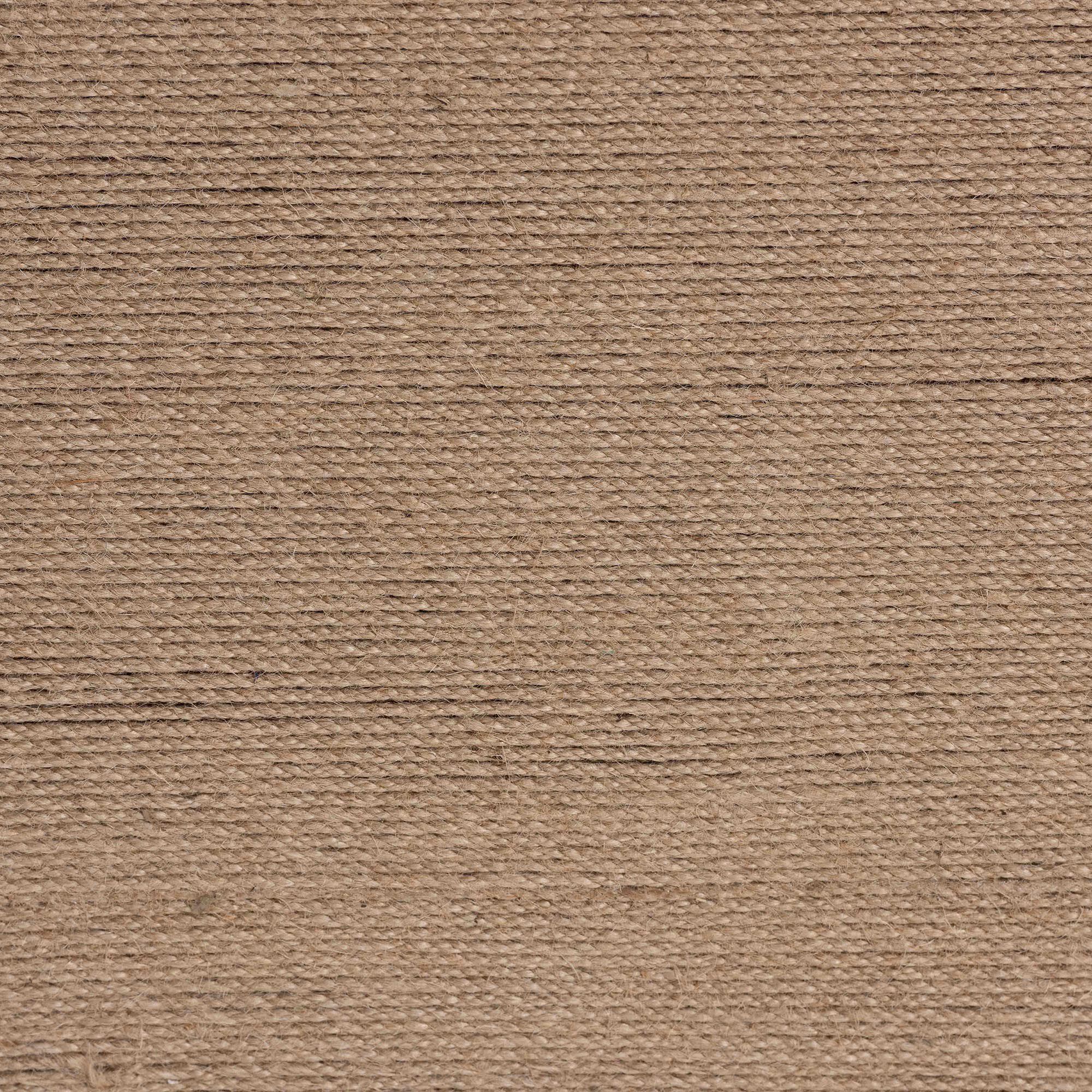 Jute woven texture swatch in tan