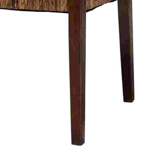 Close-up of chair leg/stem