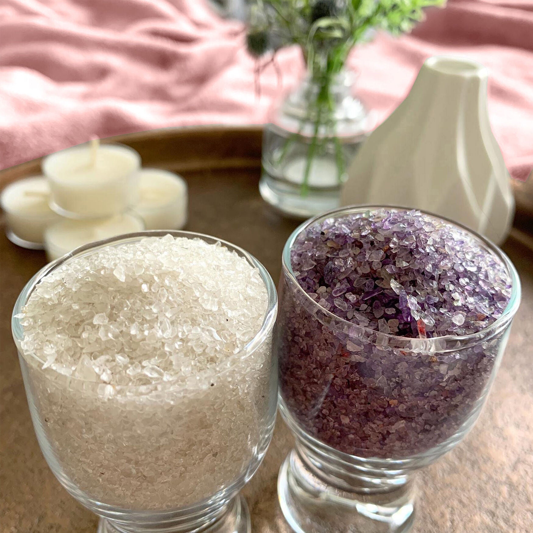 Crystal 15Lb Reversible Cooling Weighted 48X72 Blanket With Removable Cover Weighted Blanket & Cover, , alternate image number 10