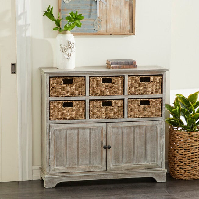 Brown Traditional Wood Storage Unit, 35 x 38, , alternate image number 8