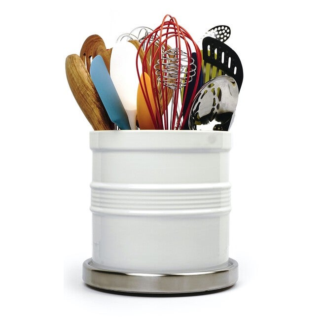 Tool Crock Turntable - Stainless Steel, , alternate image number null