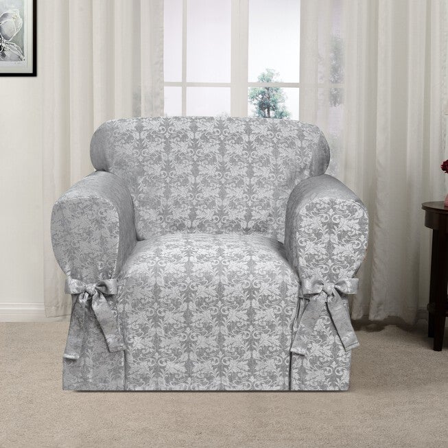 Kathy Ireland Desert Skies Chair Cover, GREY, hi-res image number null