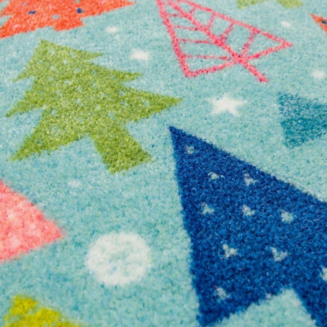 Tree Scatter Kitchen Rug, , alternate image number null