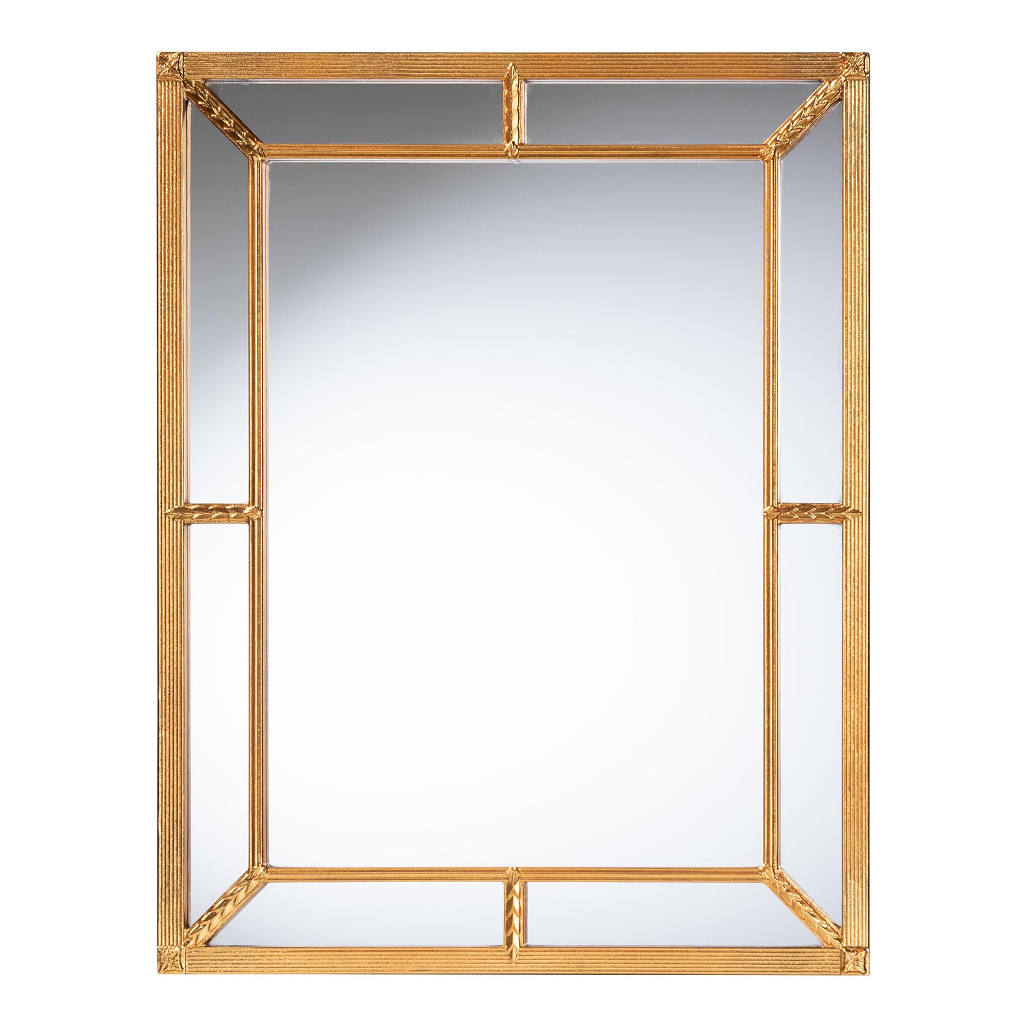 Iskra Accent Mirror, ANTIQUE GOLDLEAF, alternate image number 2