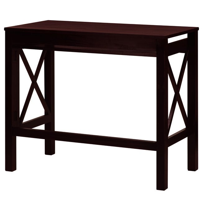 Montego Folding Desk with Pull-Out-Espresso, , alternate image number 4