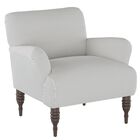 Stripe Arm Chair, OXFORD STRIPE CHARCOAL, hi-res image number null