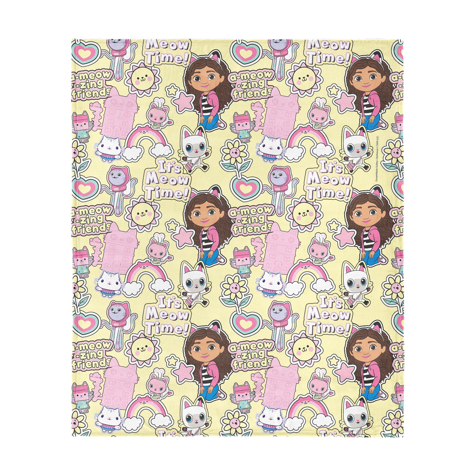 Universal Gabby's Dollhouse Silk Touch Throw Blanket 40x50 inches