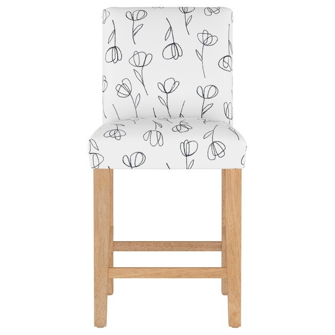 Contoured Tulips Counter Stool, , on-hover image number 1