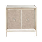 Beige Wood Glam Cabinet, 32x32x16, BLACK, hi-res image number null