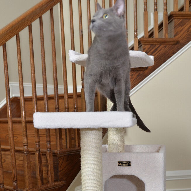 Real Wood 68 inches Six Levels Cat Tree Condo, , alternate image number null