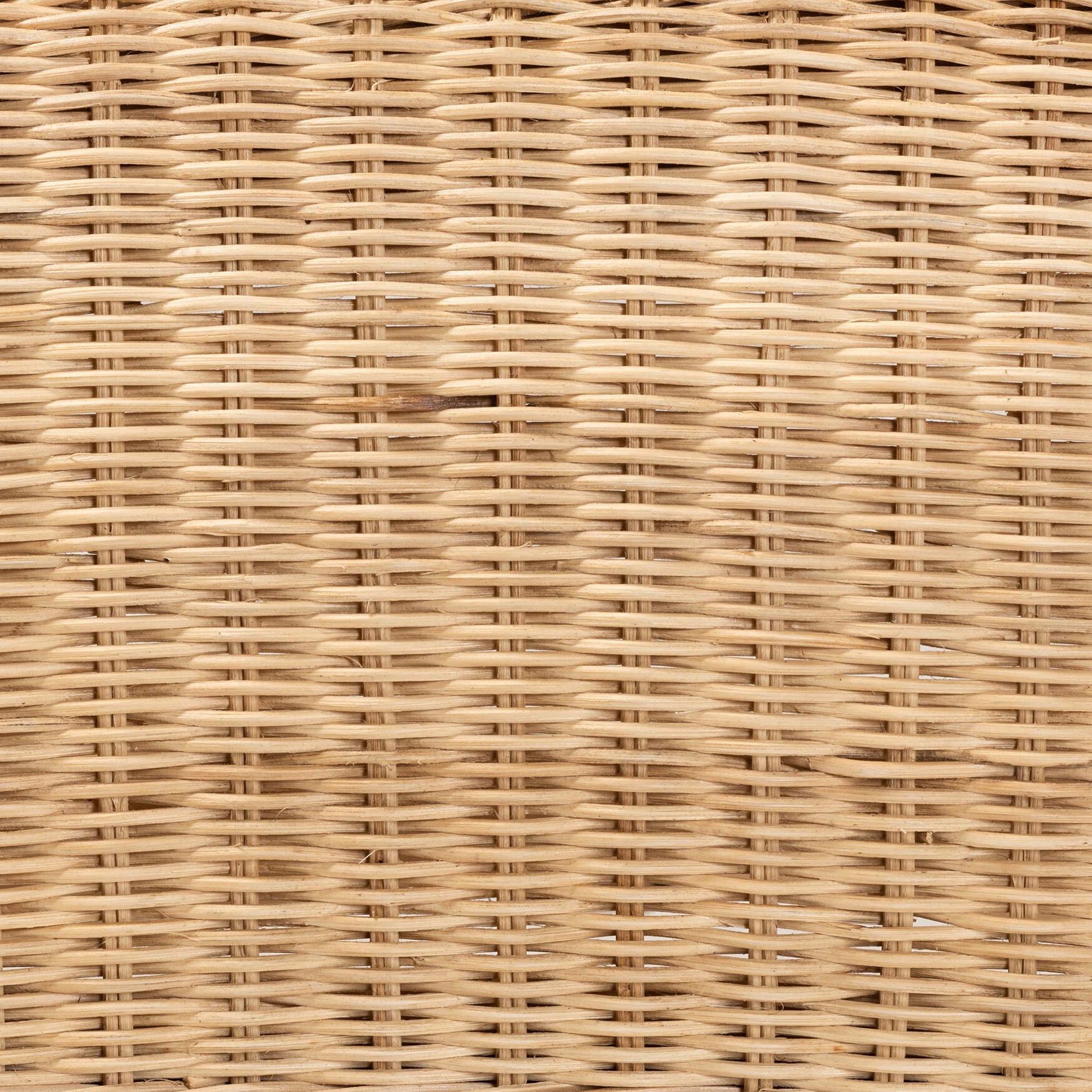 Close-up of woven rattan texture
