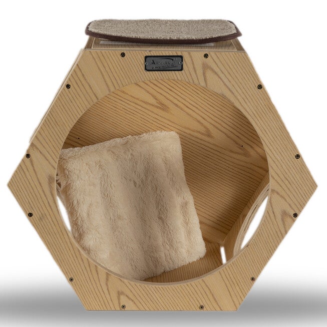 Armarkat Real Wood Wall Series: Set Of Two Natural Wood Wall Tree Additions W2107A Cat Tree, , alternate image number 7