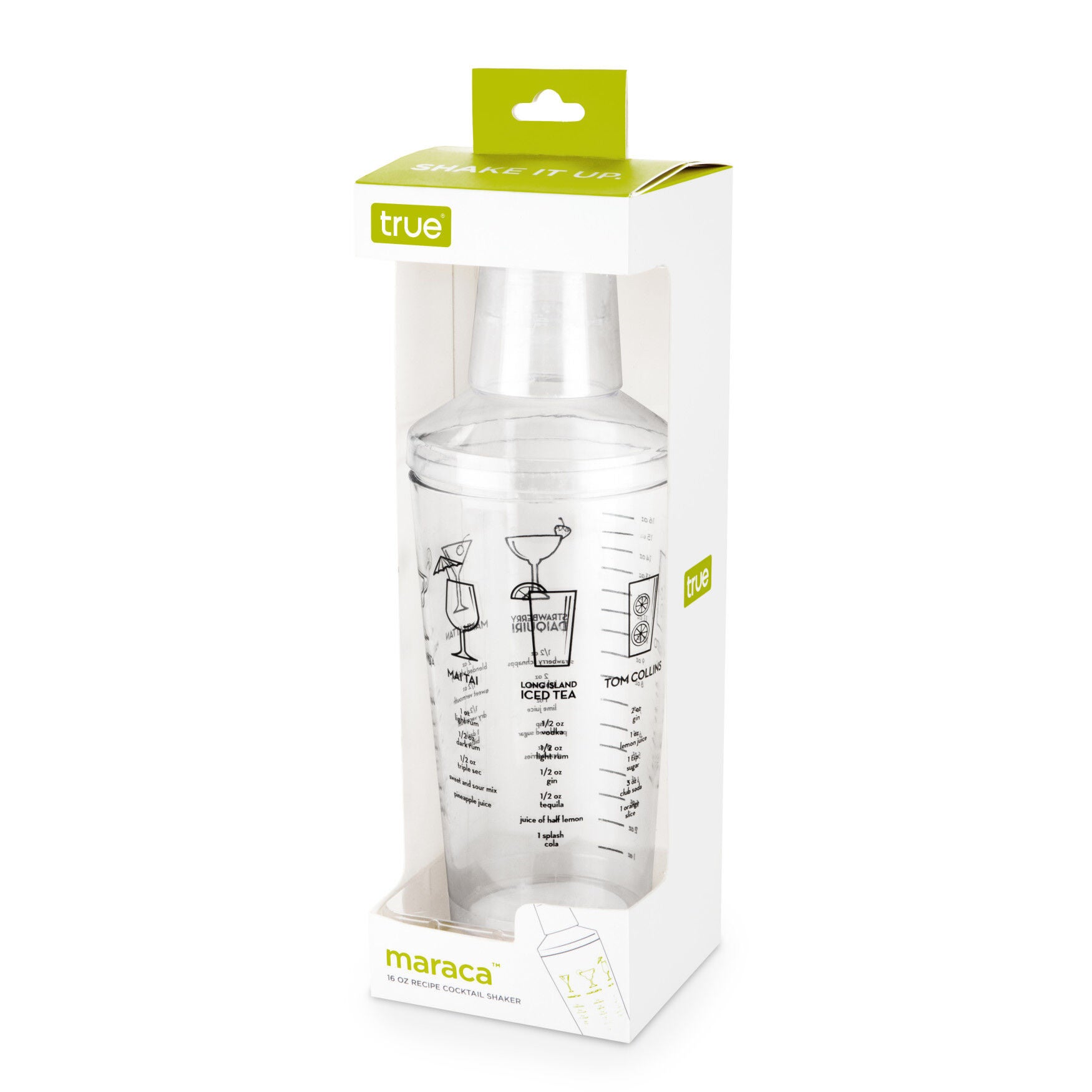 Maraca Plastic Recipe Shaker In Box By True, , alternate image number 7