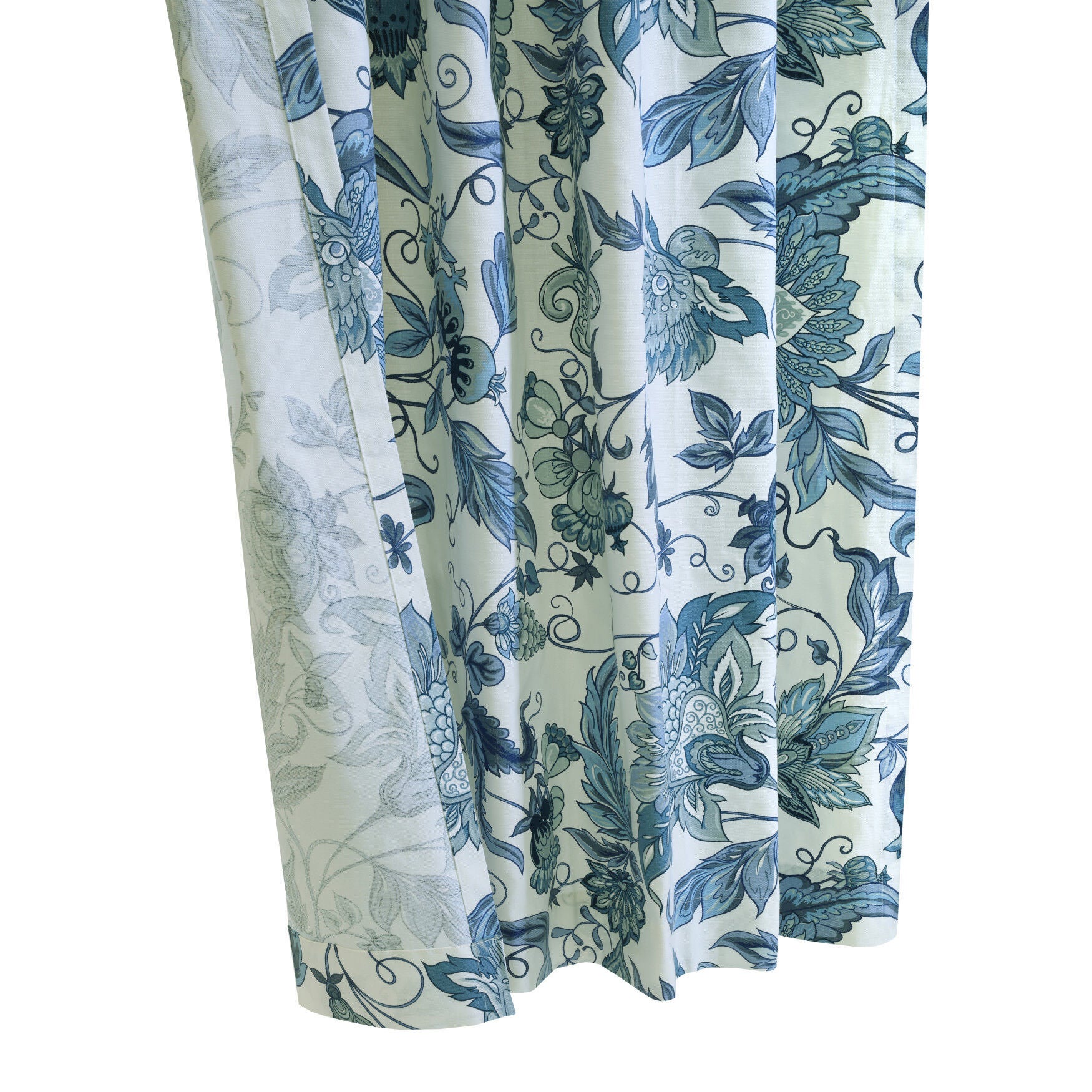 Jacobean Garden Light Filtering Dual Header Curtain Panel, , alternate image number 4