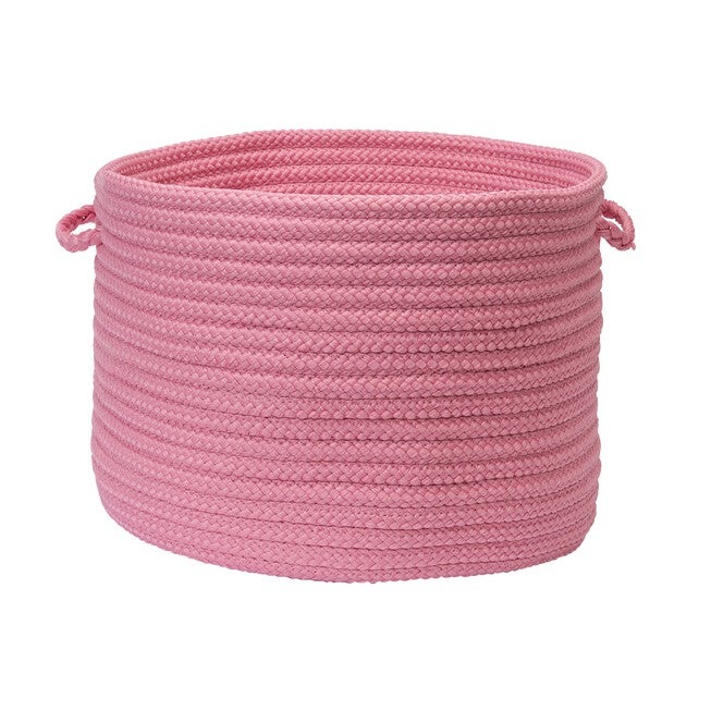 Simply Home Solid Basket , PINK, hi-res image number 0