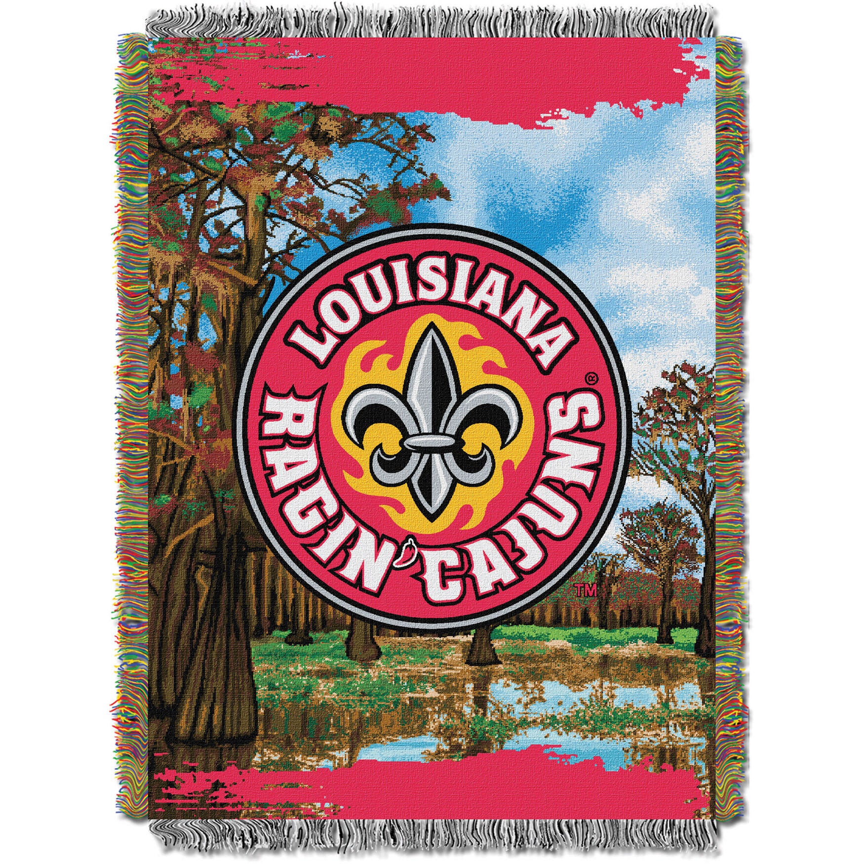 Louisiana Lafayette HFA Throw, MULTI, hi-res image number 0