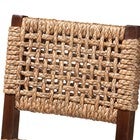 Close-up of woven backrest detail